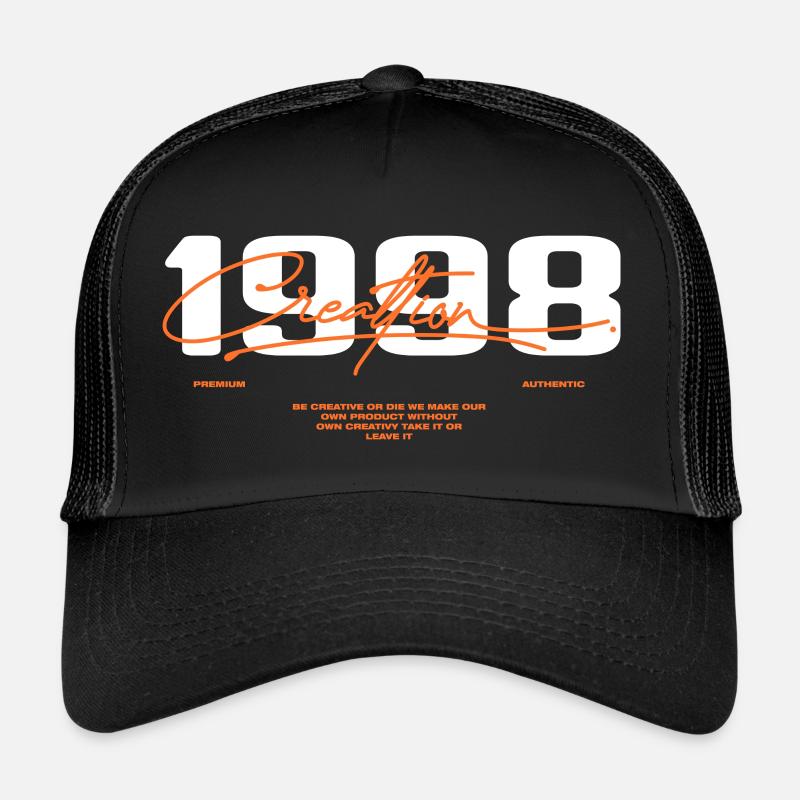 1998 Vintage Retro 1998 1998 Birthday Gift Trucker Cap