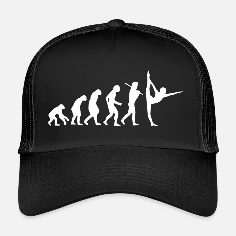 Yoga Gymnastik Geschenk Evolution Namaste Trucker Cap