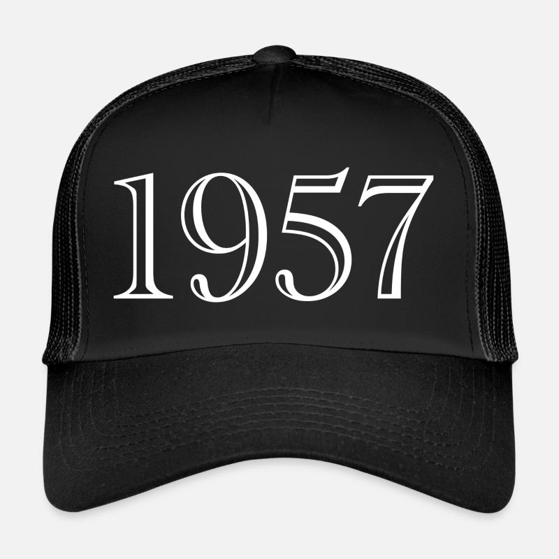 1957 - cadeau née en 1957 Casquette trucker 