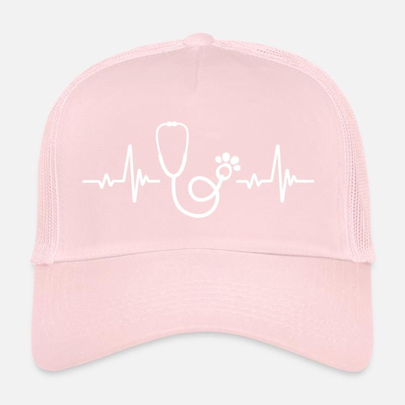 Stethoscope Pulse Rate - Veterinary Trucker Cap