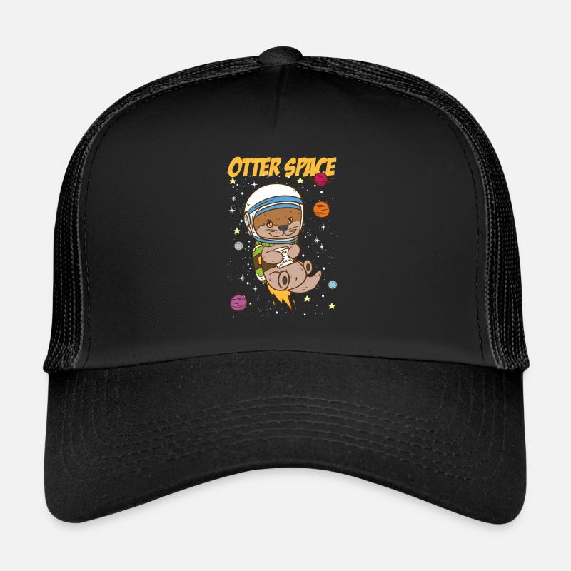 L’espace de loutre | Outer Space Casquette trucker 