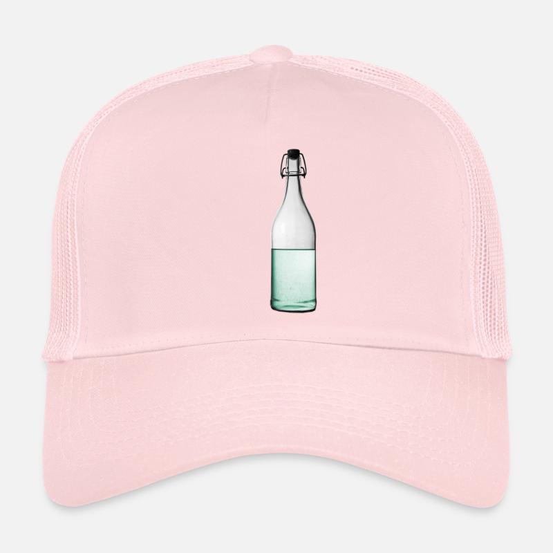 Bouteille d'eau bouteille liège Casquette trucker 