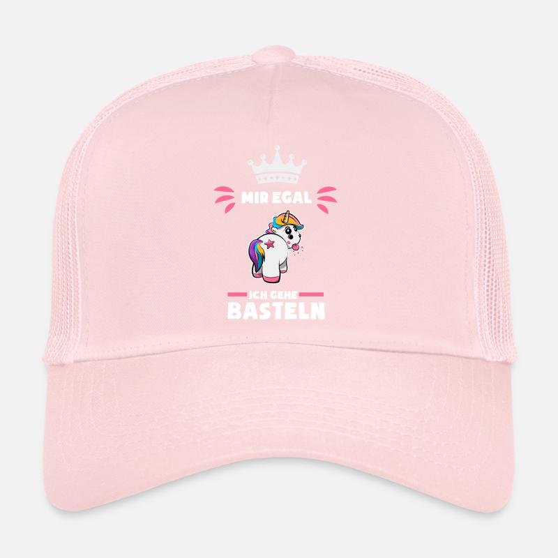 Einhorn Basteln Geschenk Trucker Cap