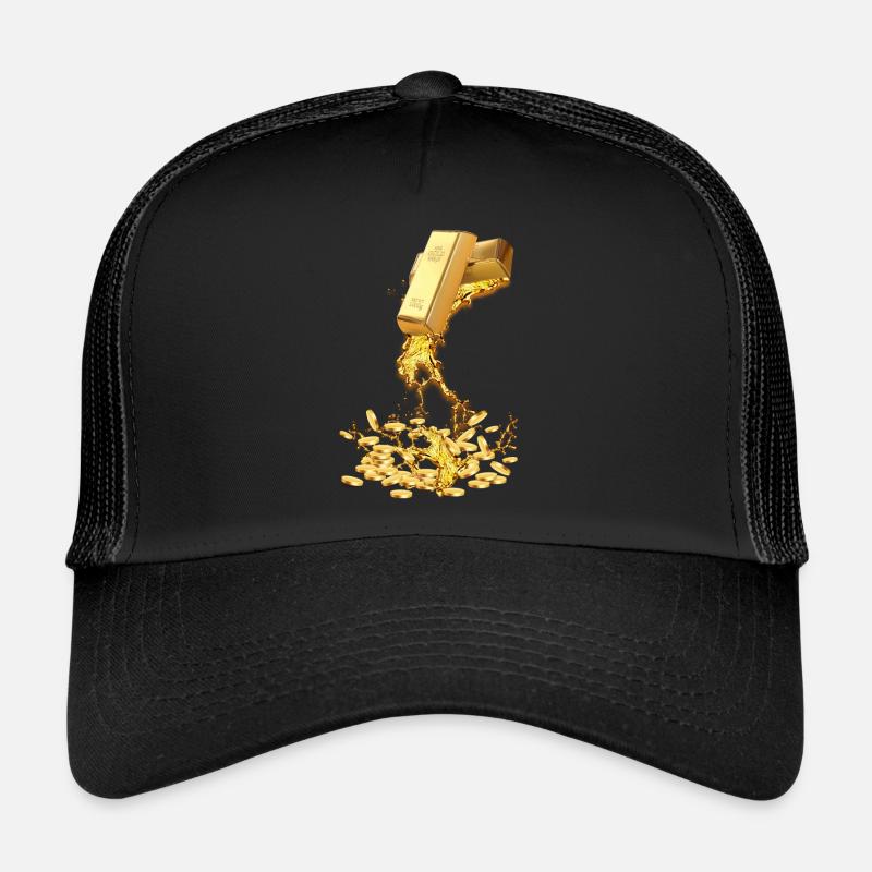 Melting Gold Trucker Cap