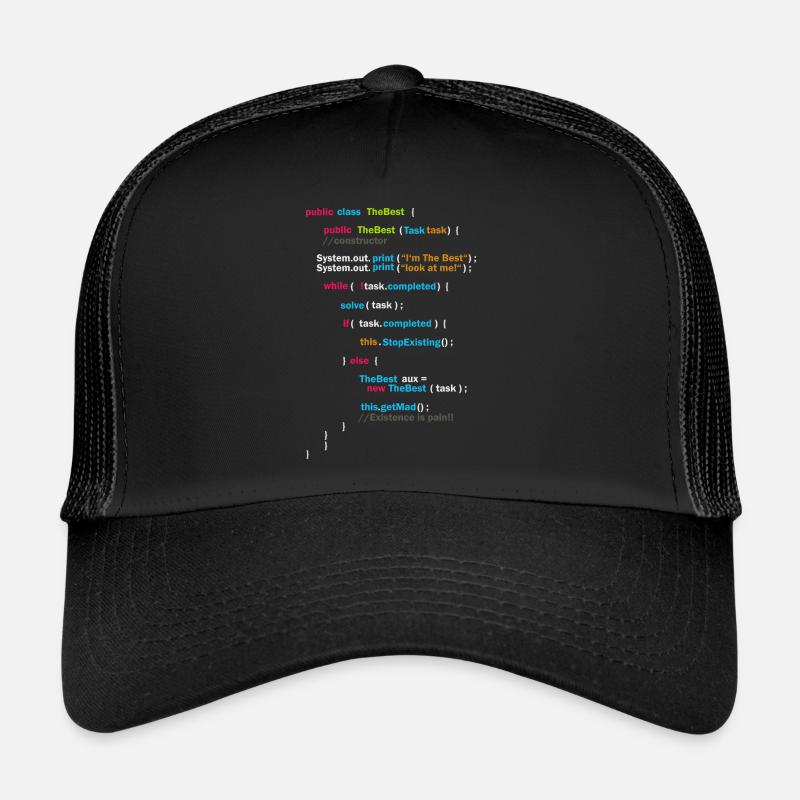 Code du programme - The Best | Code Casquette trucker 