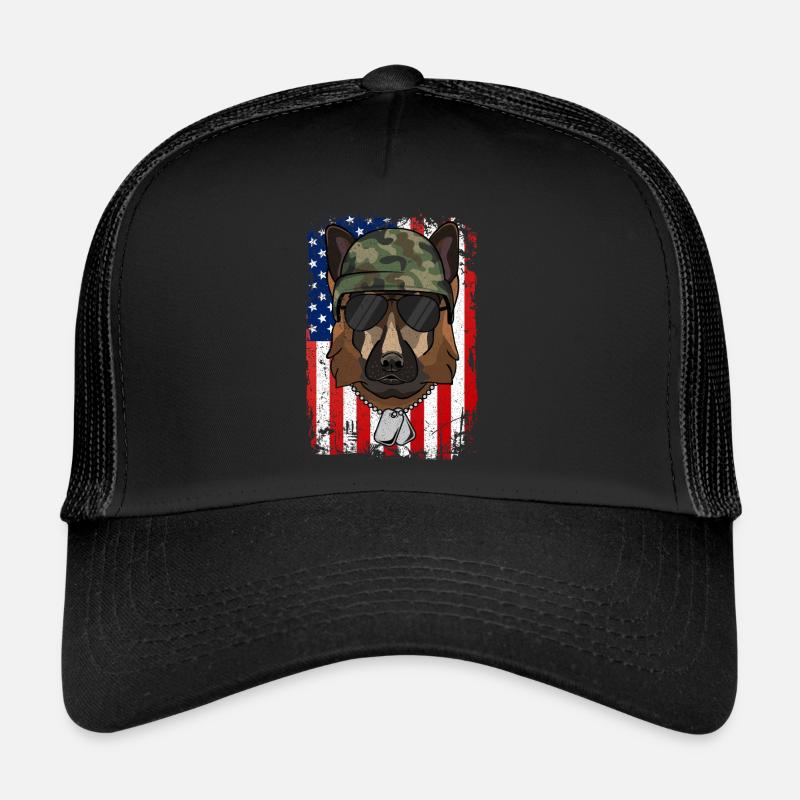 German Shepherd Trucker Cap