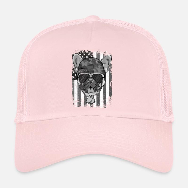 Bouledogue français Casquette trucker 