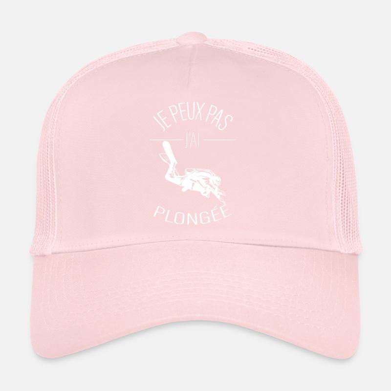 J'peux pas j'ai plongée Casquette trucker 