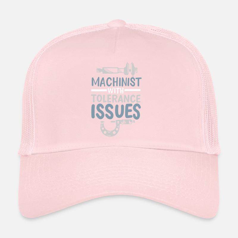 Machinist Mechanical Engineer Gift Trucker Cap