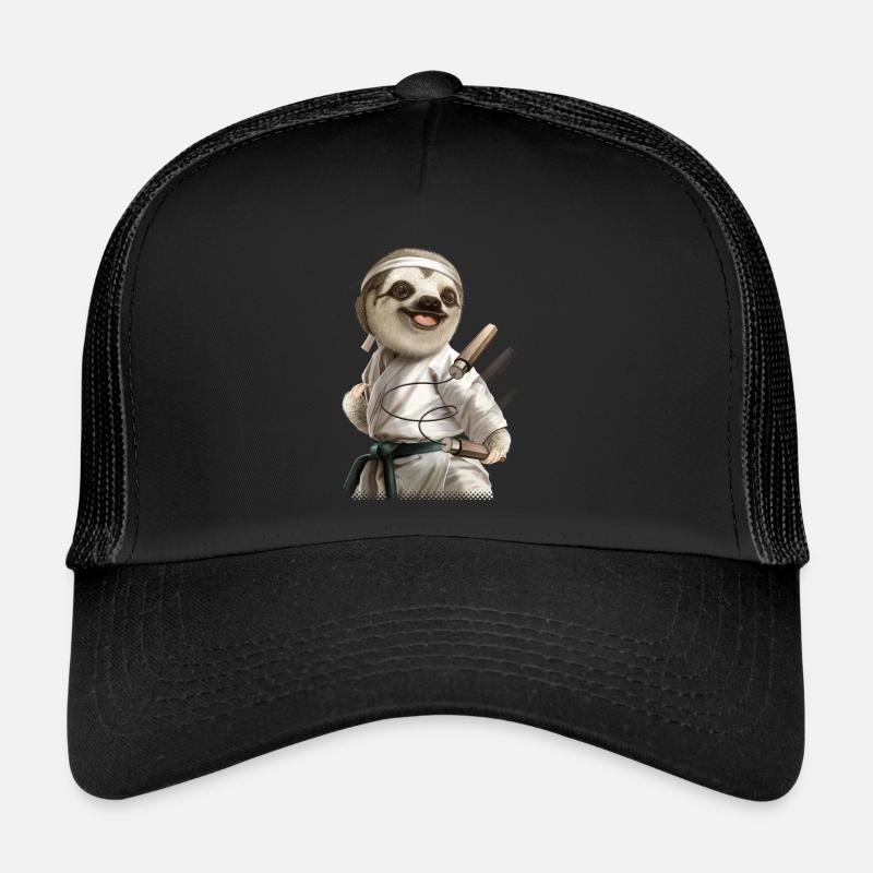 KARATE SLOTH2 Kopie Trucker Cap
