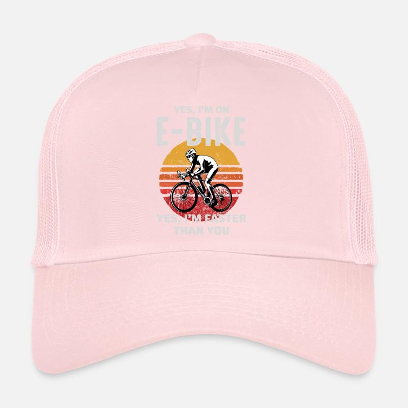 E-Bike Vélo électrique Vélo Cyclisme Biker VTT Casquette trucker 