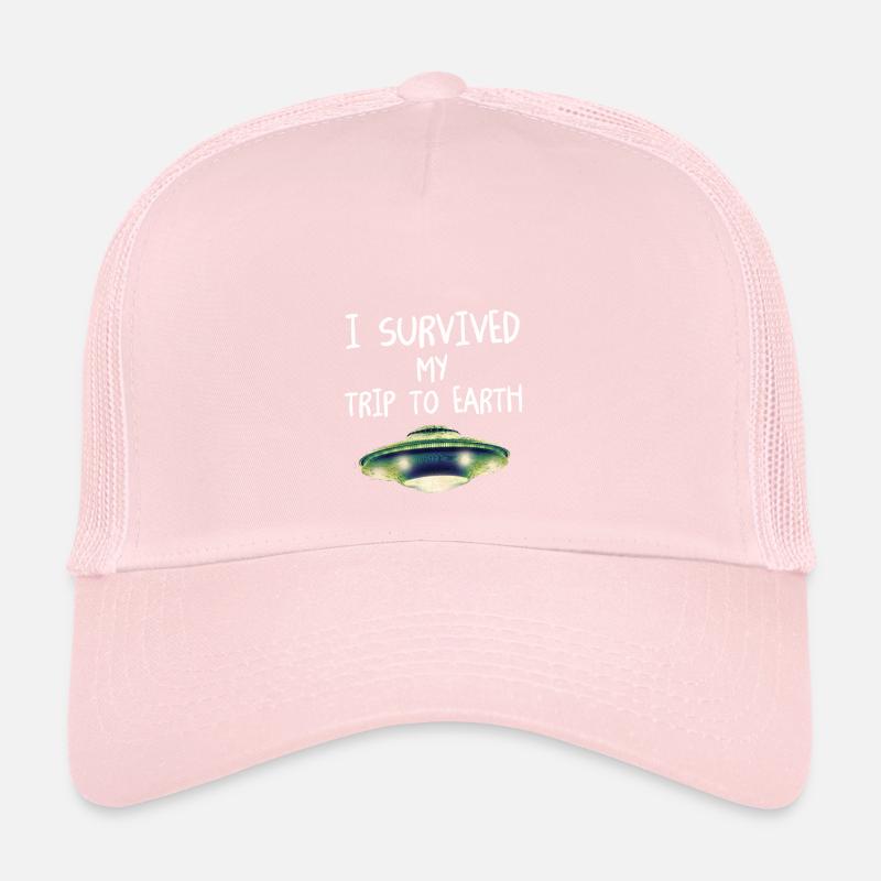 Alien Gift Extraterrestrial Ufo Area 51 Sci-fi Trucker Cap