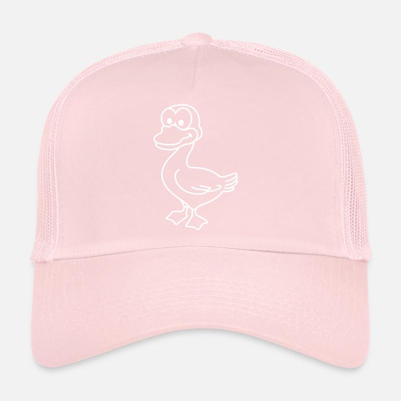 Duck Comic Animal Trucker Cap