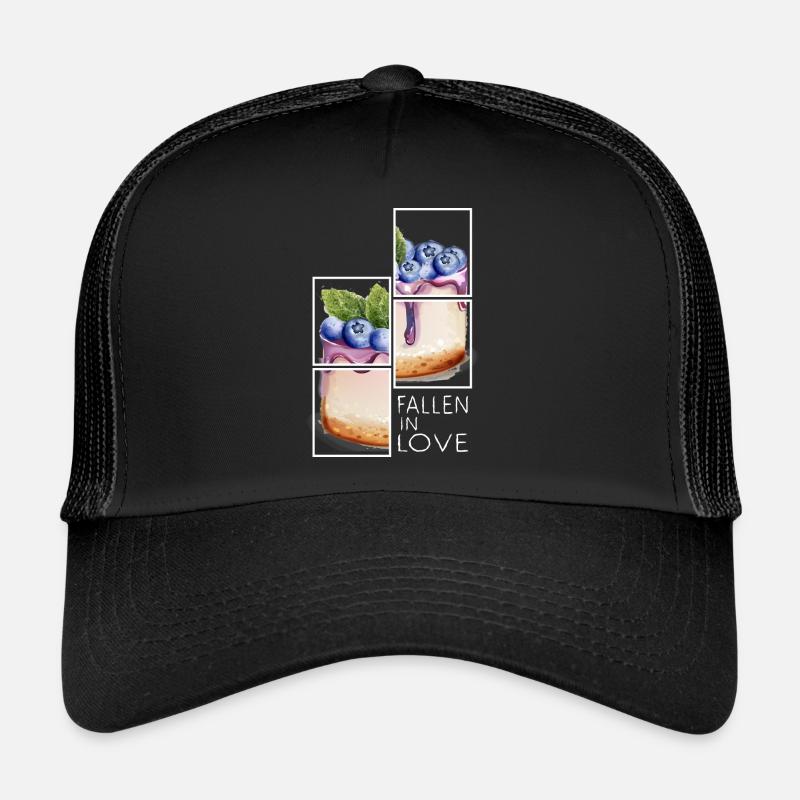 gâteau au fromage aux bleuets gâteau au fromage Casquette trucker 