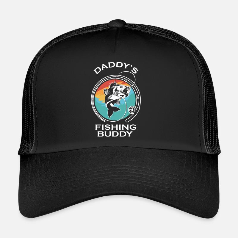 Pêcher Pêcheur Canne à pêche Casquette trucker 