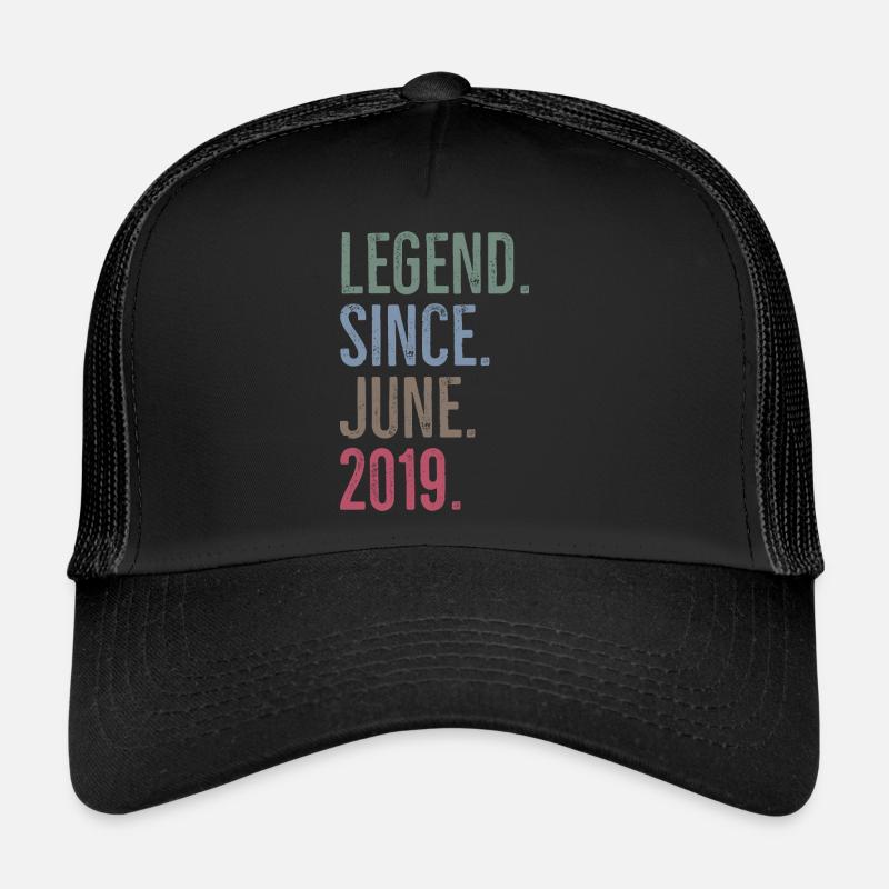 Legend Since June 2019 Trucker Cap