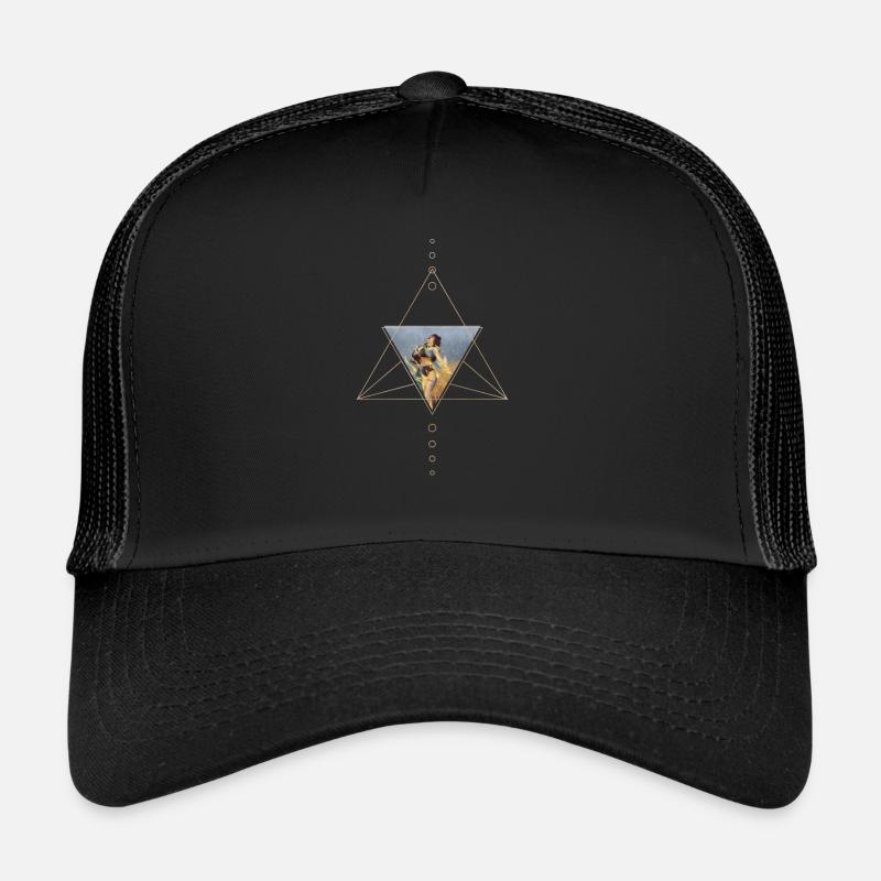 Phönix frau - Trucker Cap - Schwarz/Schwarz