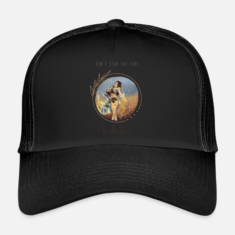Phoenix, be that fire - Trucker Cap - black/black