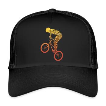 BMX Bike Tricks BMX - Trucker Cap - black/black - Front