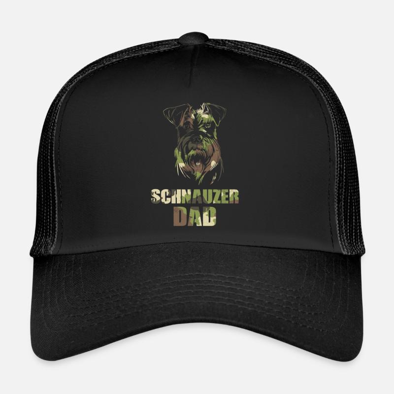 Schnauzer - Casquette trucker - noir/noir
