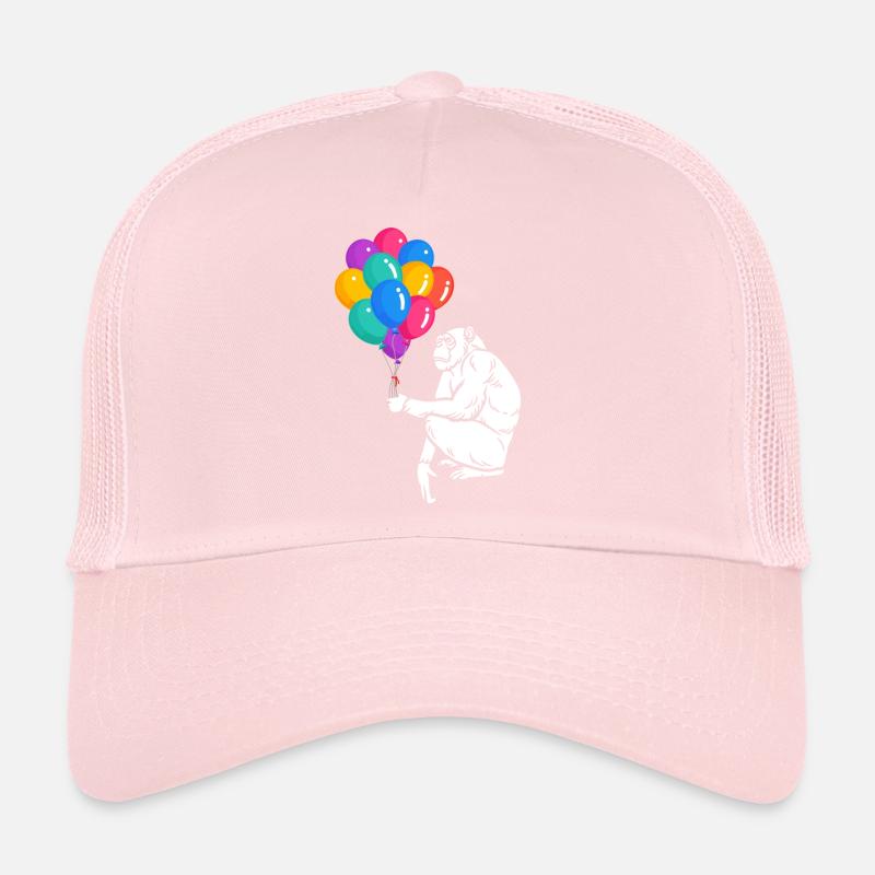 Chimpanzé ballons Casquette trucker 