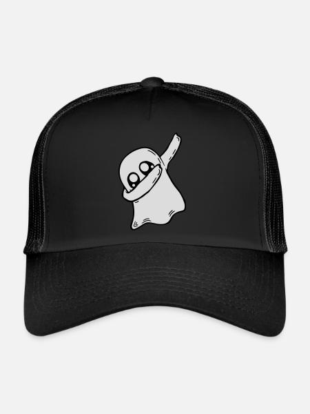 Dabbing dab dance spirit - Casquette trucker  - noir/noir - Devant