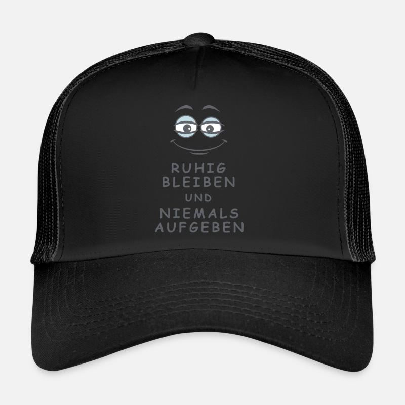 Niemals aufgeben Trucker Cap