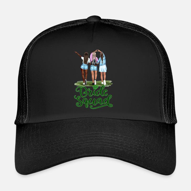 Braut Braut Hochzeit Junggesellenabschied Brautjungfernabschied Trucker Cap