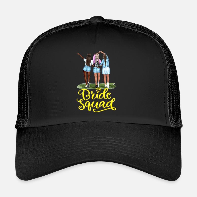Braut Braut Hochzeit Junggesellenabschied Brautjungfernabschied Trucker Cap