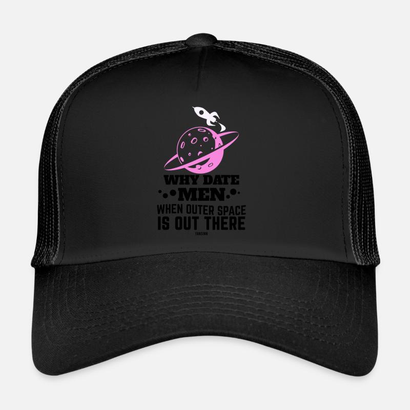 Femme astronaute en sciences spatiales Casquette trucker 