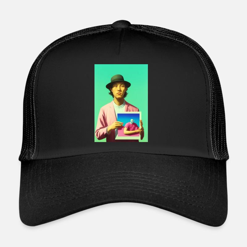 Bubblegum Selfie dans Selfie - ARTWORK sur LSD Casquette trucker 