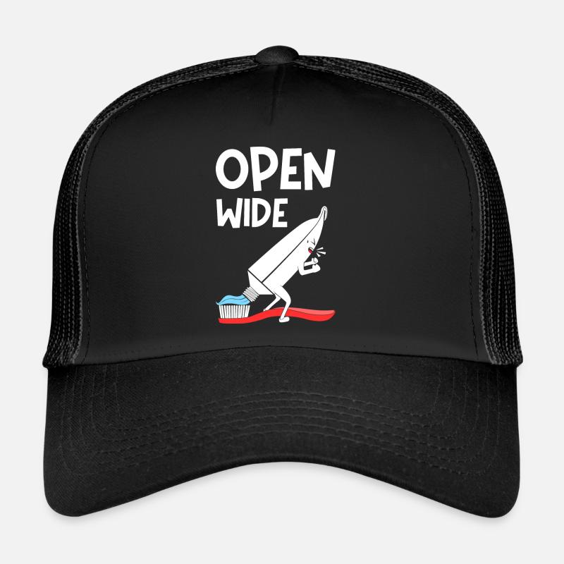 Open Wide Trucker Cap