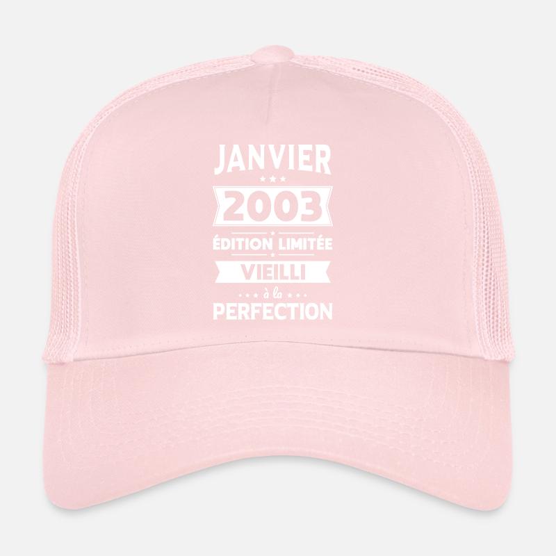 Anniversaire 20 ans - Janvier 2003 Perfection Casquette trucker 