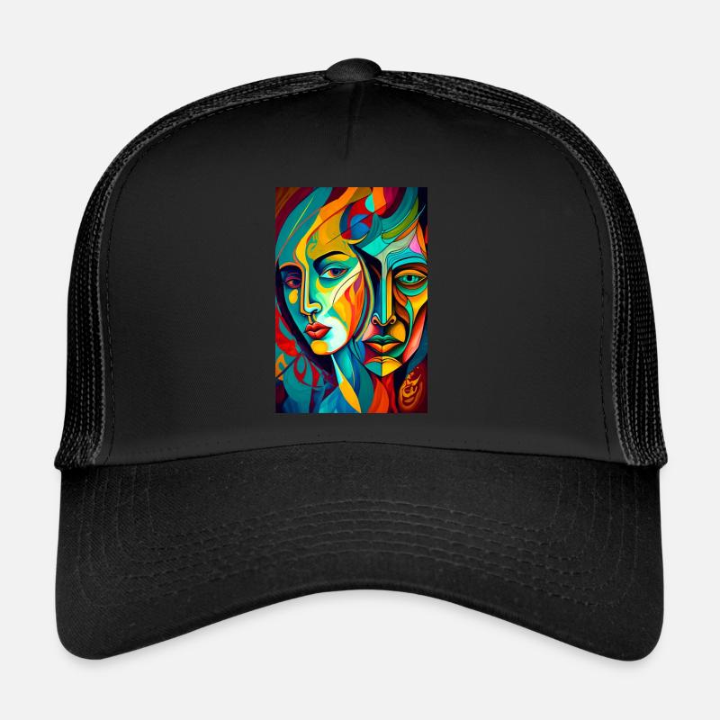 Transformation de deux individus Casquette trucker 