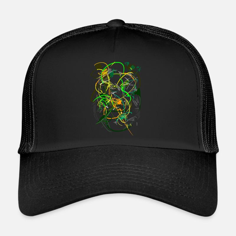 abstract Trucker Cap