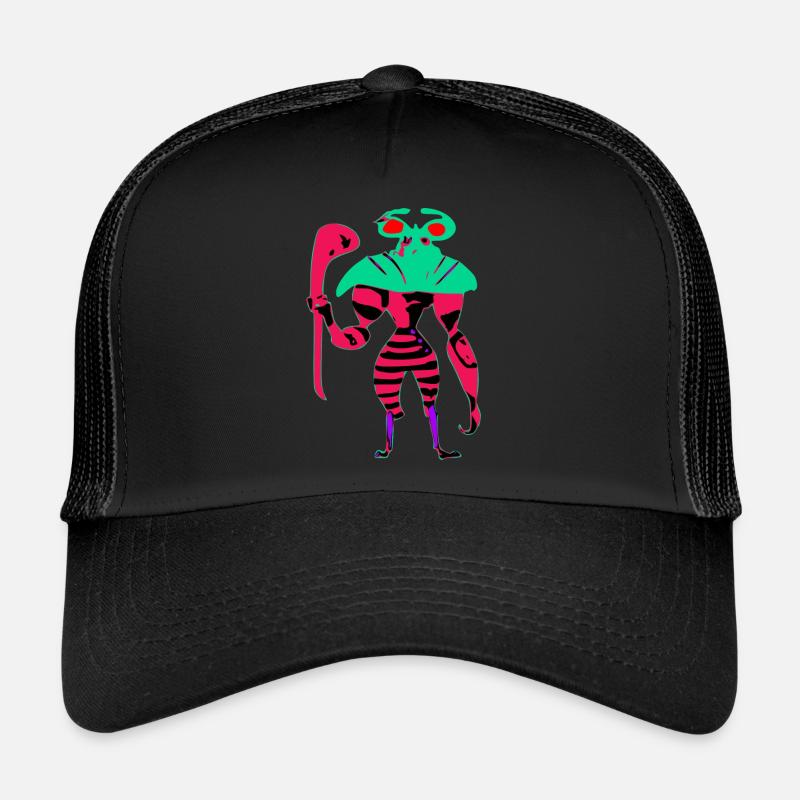 Exo the nice alien Trucker Cap
