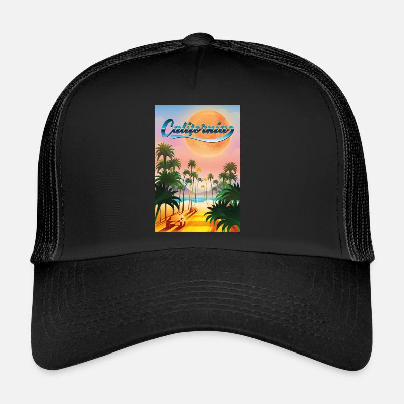 California - Vibes Trucker Cap