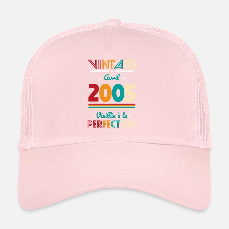 Anniversaire 20 ans - Vintage - Avril 2005 Casquette trucker 