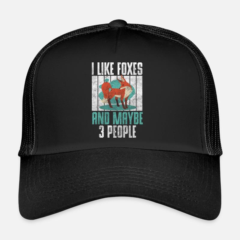 Forest Foxtail Sweet Trucker Cap