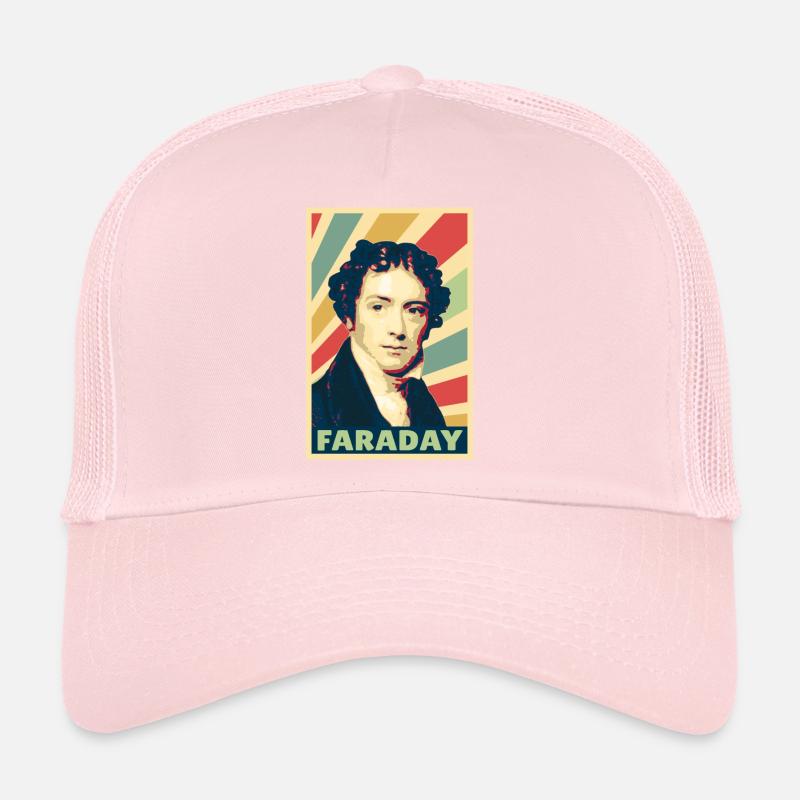 Michael Faraday Vintage Colores Casquette trucker 