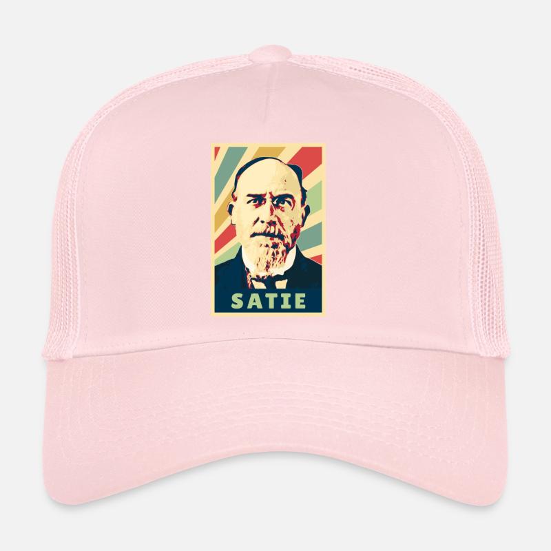 Eric Satie Vintage Farben Trucker Cap