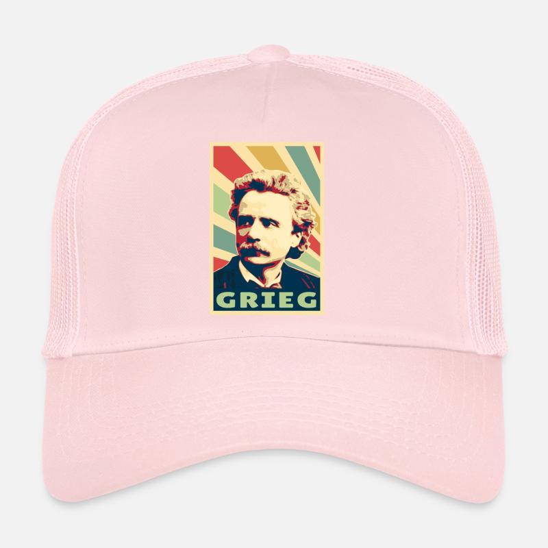 Edvard Grieg Colors Vintage Casquette trucker 
