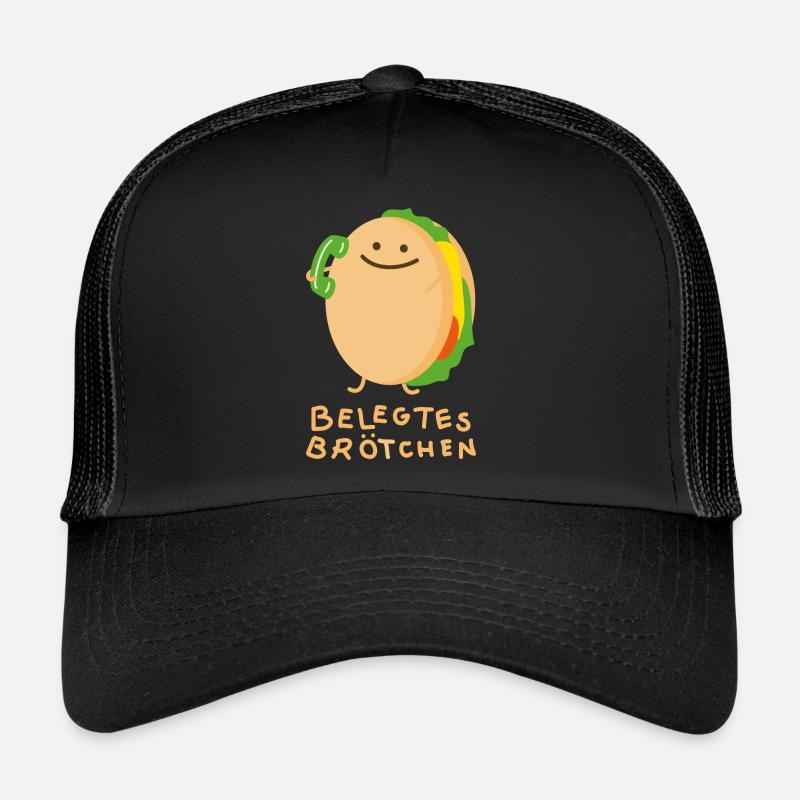 Brötchen mit Telefon Trucker Cap