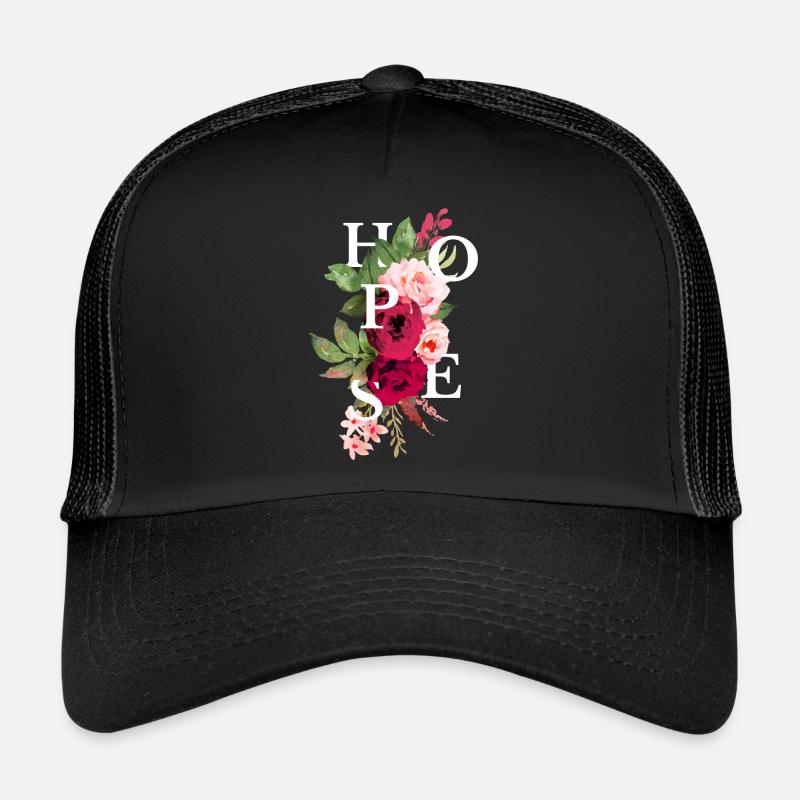 Hopes flowers Casquette trucker 