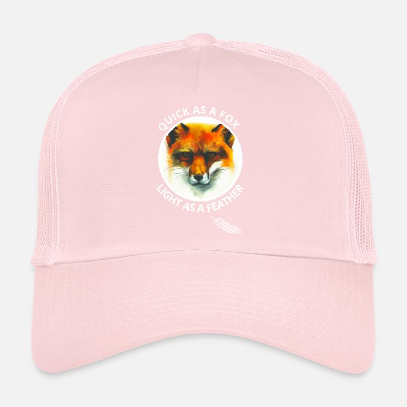 Quick Fox Light Feather Fox Fan Cadeau Casquette trucker 