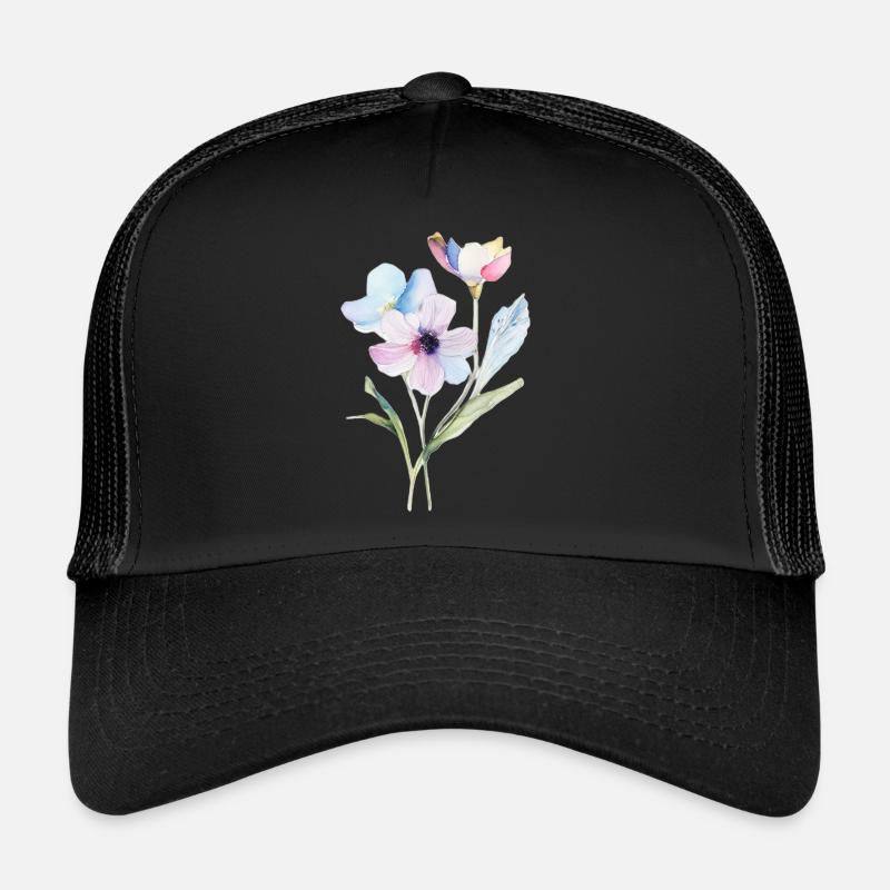 Fleur minuscule Casquette trucker 