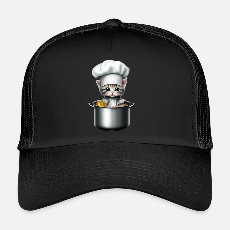Chef Chat Casquette trucker 