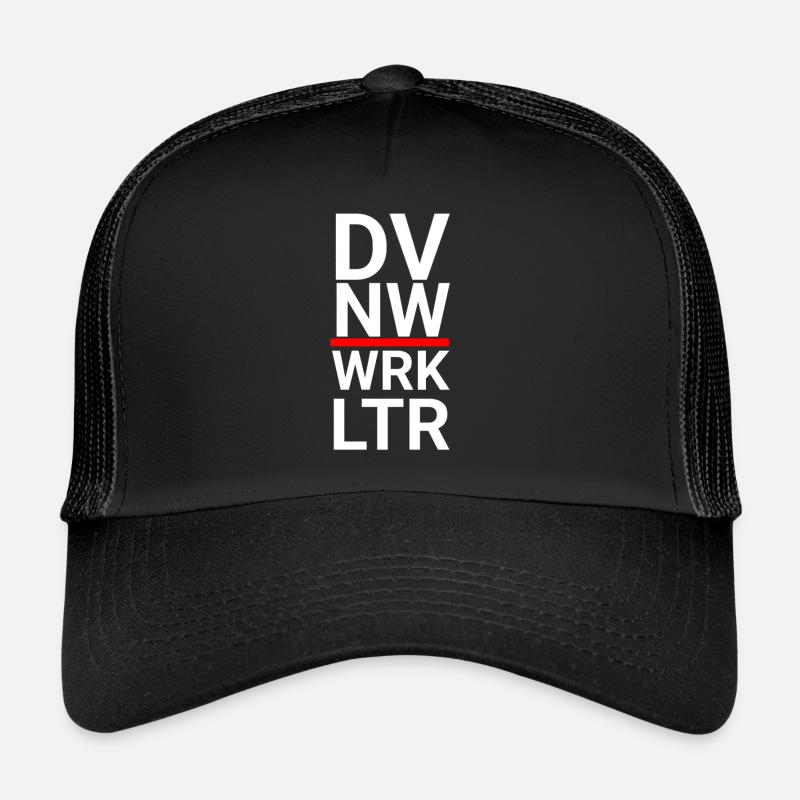 dive now - work later light Trucker Cap