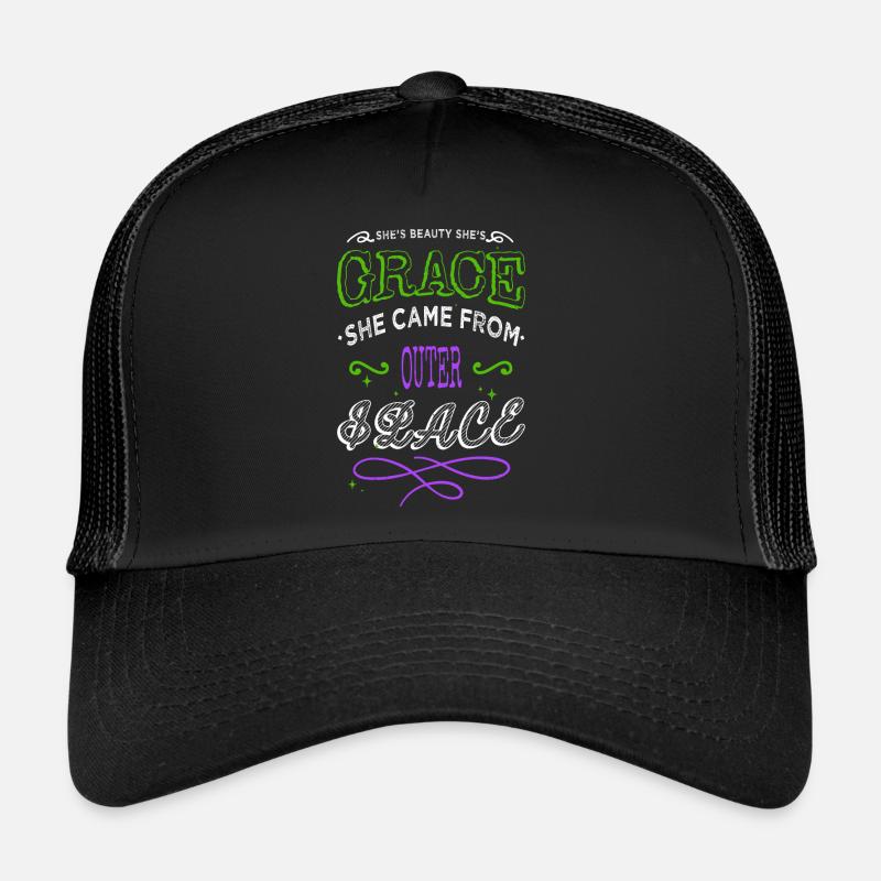 Alien UFO Aesthetic Alien Spacecraft Memes Funny Trucker Cap