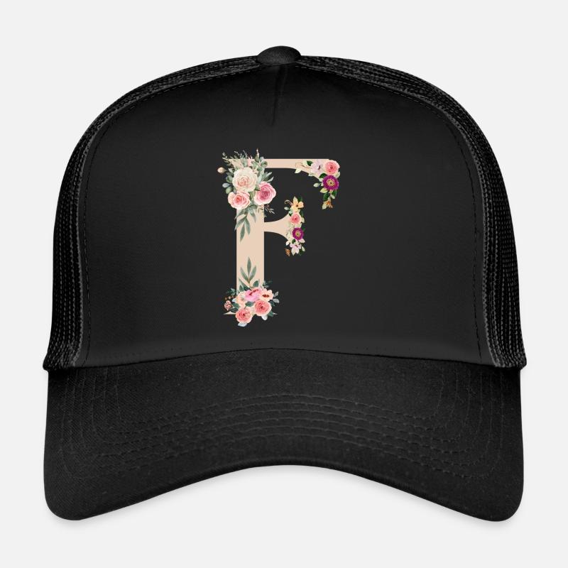 F aus Blüten Trucker Cap